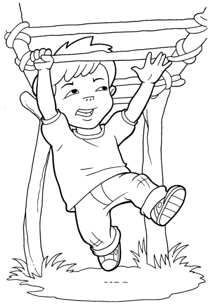 Здоровый образ жизни раскраска