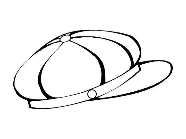 Головные уборы раскраски для детей