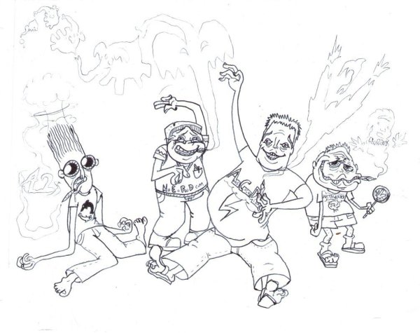 Раскраски против наркотиков