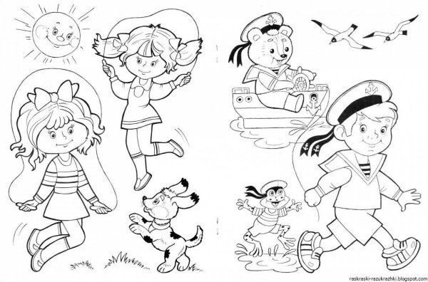 Игры для детей: раскраски