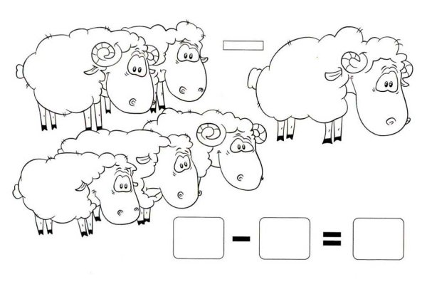 Раскраски задачки