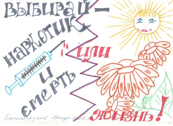 Антинаркотические плакаты