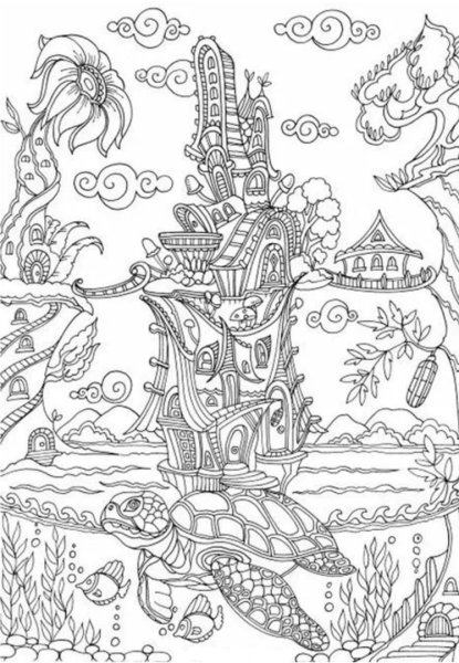 Фантастические раскраски
