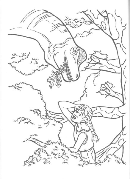 Раскраска зоопарк