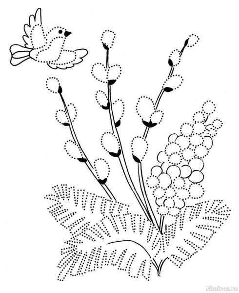 Раскраска Весна для детей