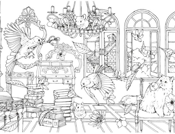 Kanoko Egusa раскраски