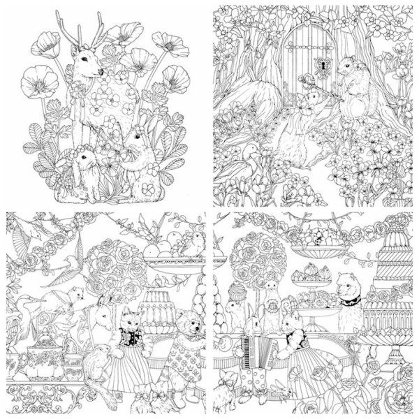 Каноко егуза раскраски