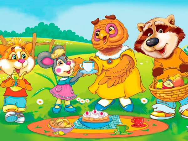 Шишкин лес герои