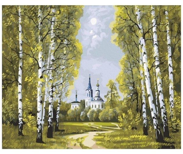 Церковь в березовой роще