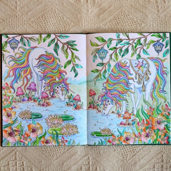 Ханна Карлсон - заколдованный лес - раскраски