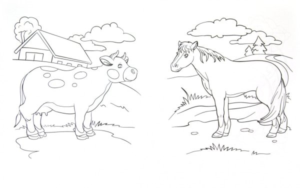 Раскраски на тему мой родной край