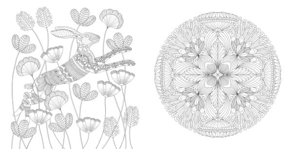 Раскраски антистресс Милли Маротта