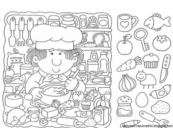 Развивающие задания на внимание