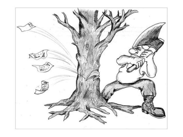 Вырубка лесов раскраска