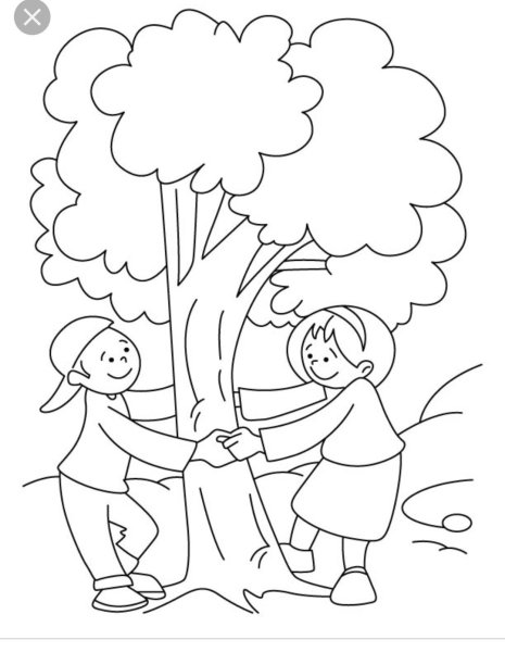 Экология раскраска