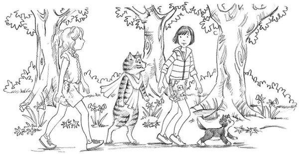 Лес дружбы иллюстрации