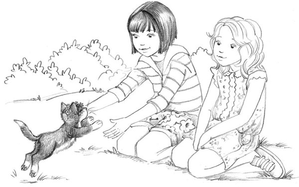 Книга лес дружбы котëнок Джен