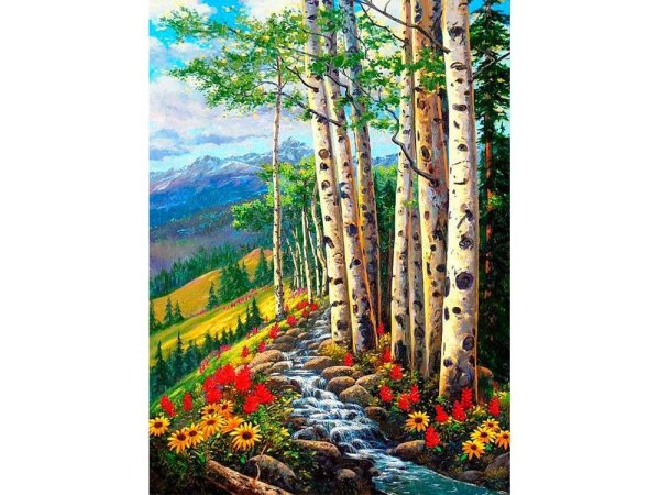 Картина по номерам «природа»