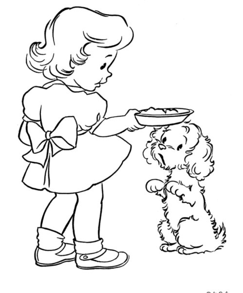 Добрые дела раскраска