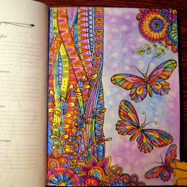 Ежедневник антистресс таинственный лес