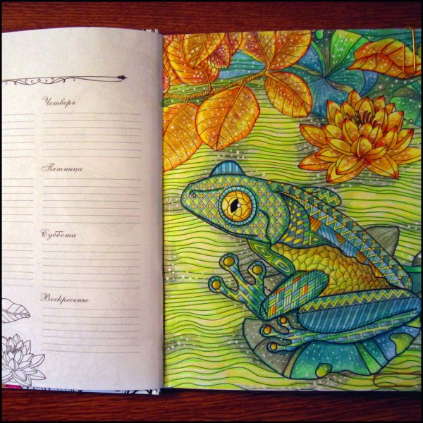 Ежедневник таинственный лес