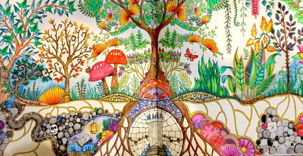 Рисование Волшебный сад