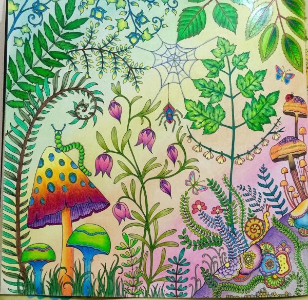 Рисунок на тему Волшебный лес