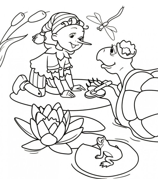 Сказки. Раскраски