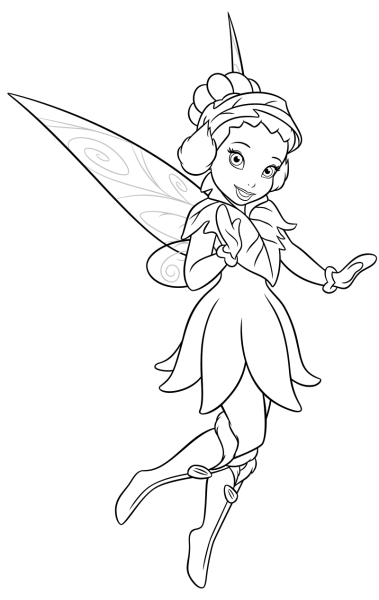 Раскраски феи Дисней Иридесса