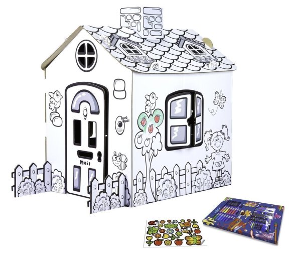 Домик для раскрашивания