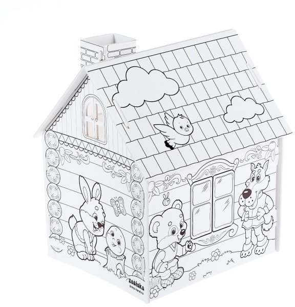 Картонный домик ZABIAKA
