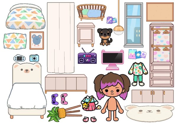 Тока бока бумажная мебель