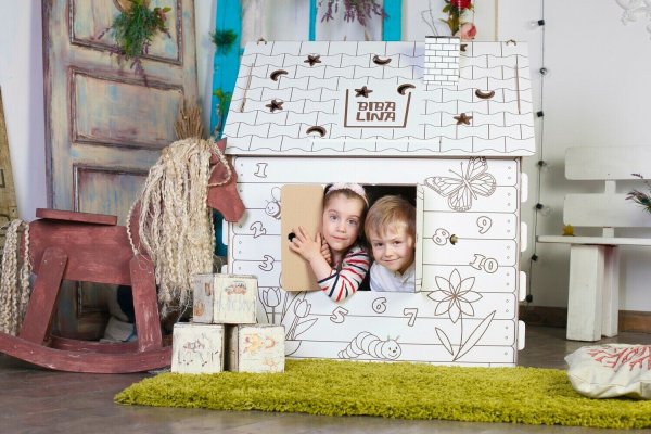 Бибалина картонный домик