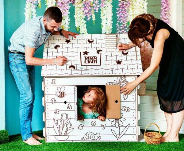 Домик раскраска Бибалина