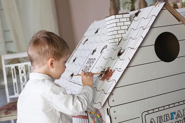 Картонный домик BIBALINA