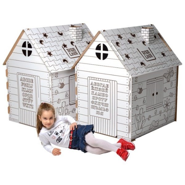 Дом-раскраска "Бибалина" кдр03-001