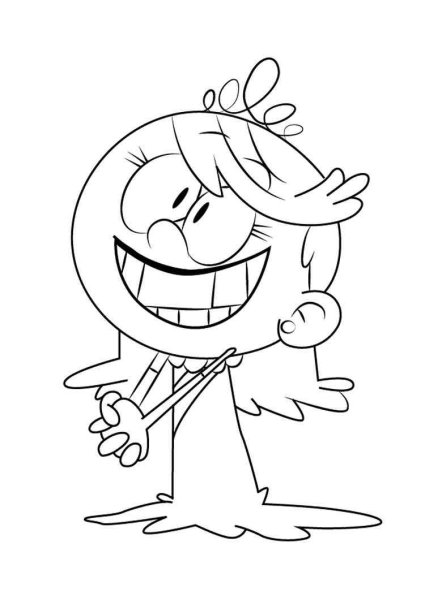 Лола лауд раскраска