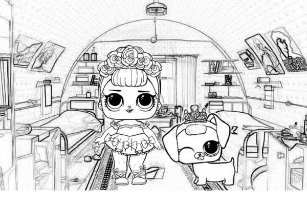 Раскраски ЛОЛ В домиках