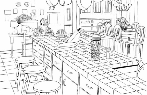 Раскраска один дома фильм