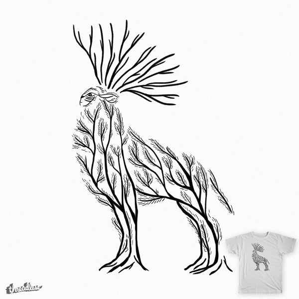 Принцесса Мононоке Лесной дух тату