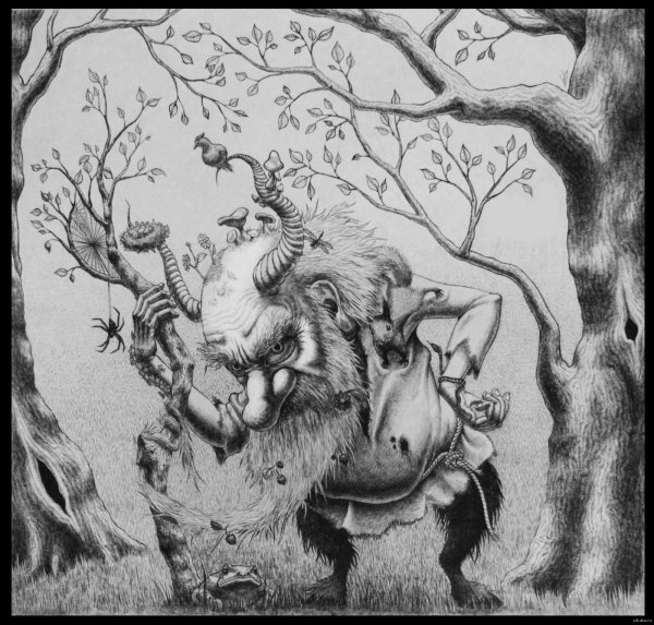 Леший Графика