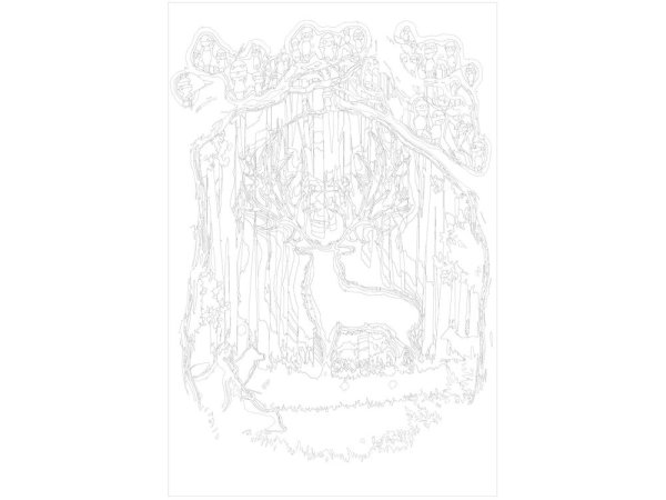 Картина по номерам заготовка