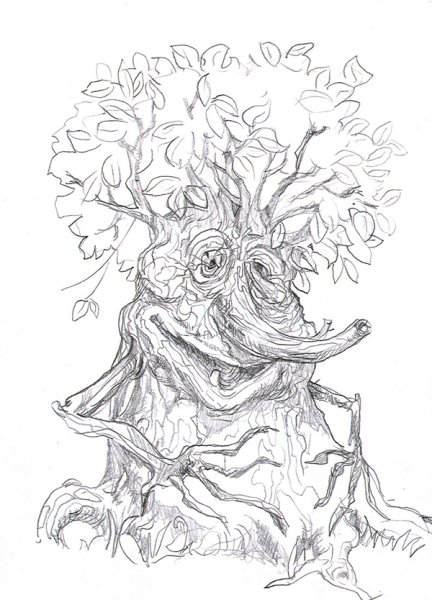 Сказочное дерево Графика