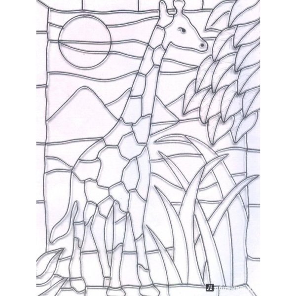 Контур для витража