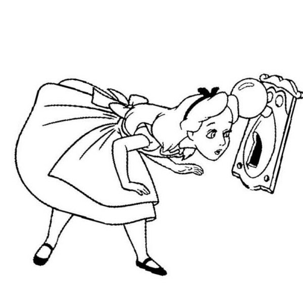 Раскраски Алиса раскраски