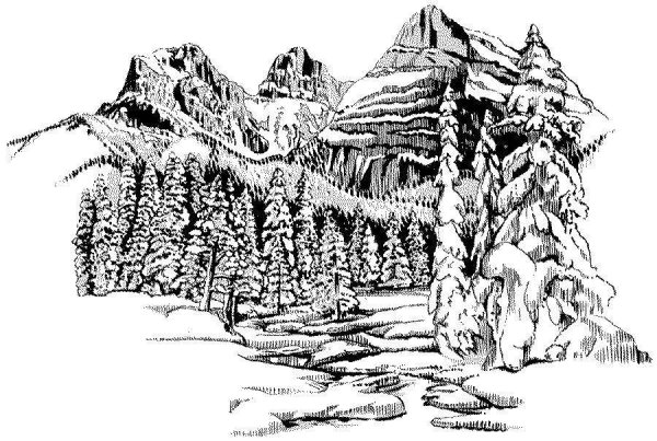 Горы Графика