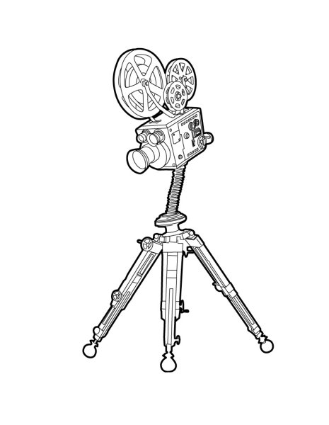 Раскраска кот Гром и заколдованный дом