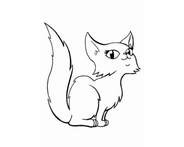 Раскраска кот Гром и заколдованный дом