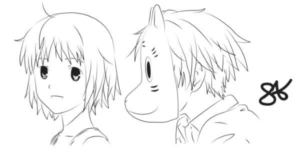 В лес где мерцают светлячки черно белое