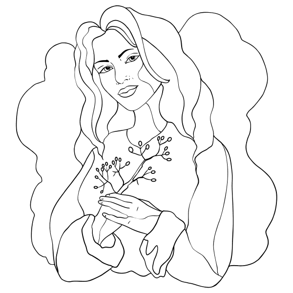 Раскраски для девочек 19 лет